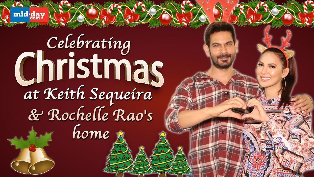 Celebrity couple Keith Sequeira and Rochelle Rao are all set to ring in the festivities for Christmas 2022 and mid-day.com dropped by their house in Goregaon to join in the celebrations. Read full story here
 